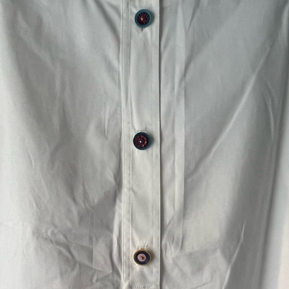 Tory Burch Crisp Cotton Poplin Tunic 4 - Picture 5 of 11